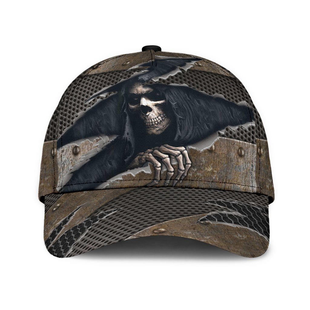 Skull Baseball Cap Skull Carton Tear Classic Hat Trucker Hats Custom Hats Gifts For Men & Women
