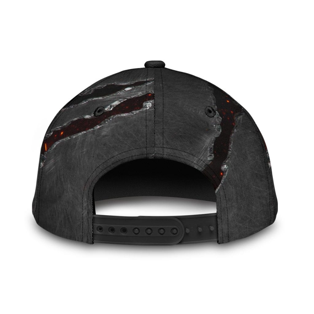 Skull Baseball Cap Skull Crack Classic Hat Trucker Hats Custom Hats Gifts For Men & Women