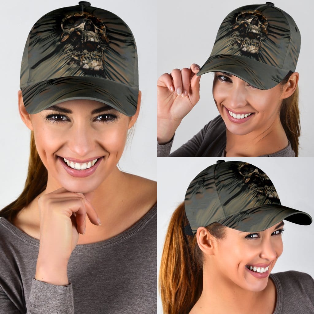 Skull Baseball Cap Skull Rip Classic Hat Trucker Hats Custom Hats Gifts For Men & Women