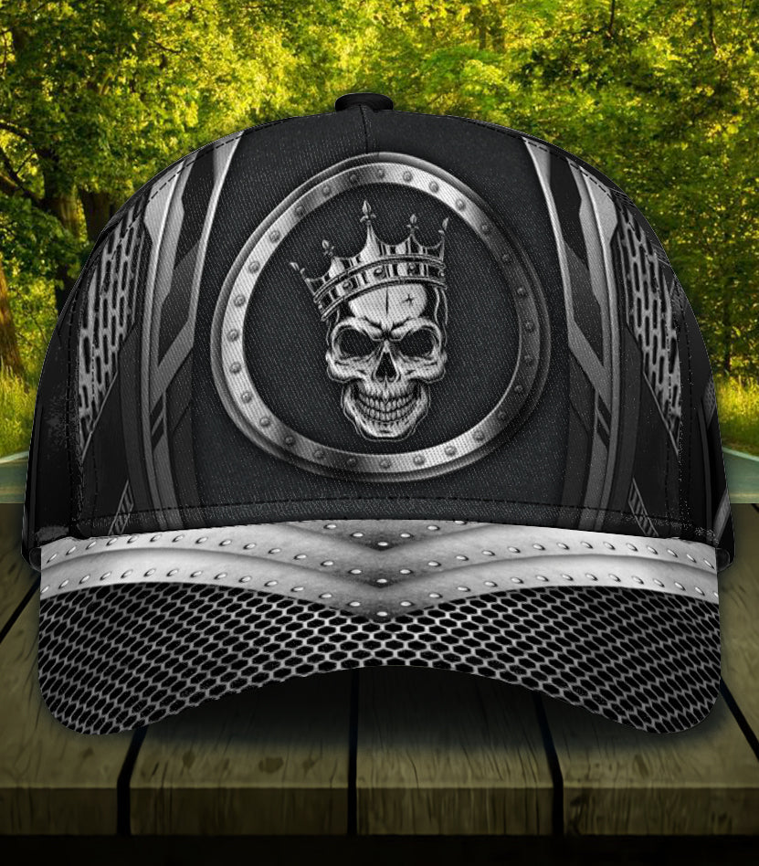 Skull Classic Cap, Gift for Skull Lovers Trucker Hats Custom Hats Gifts For Men & Women