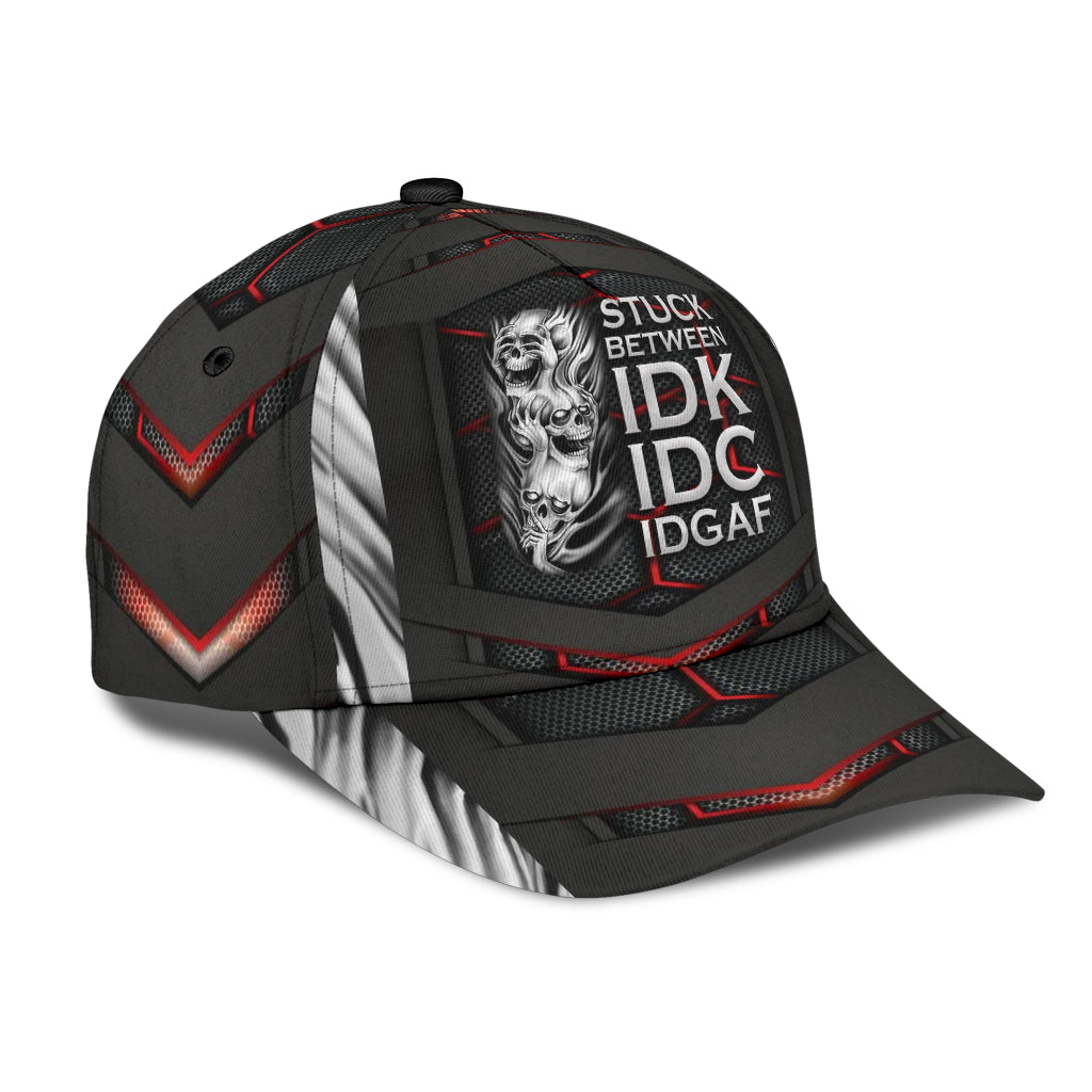 Skull Classic Cap, Gift for Skull Lovers Trucker Hats Custom Hats Gifts For Men & Women