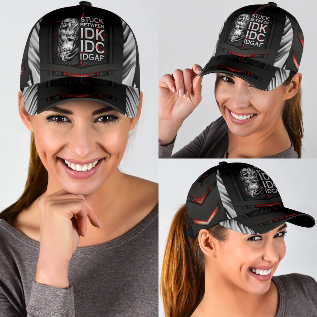 Skull Classic Cap, Gift for Skull Lovers Trucker Hats Custom Hats Gifts For Men & Women