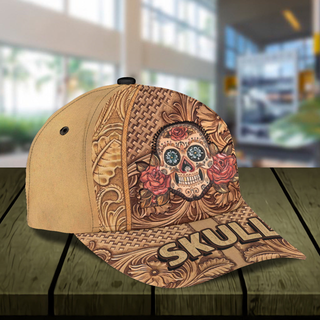 Skull Classic Cap, Gift for Skull Lovers Trucker Hats Custom Hats Gifts For Men & Women