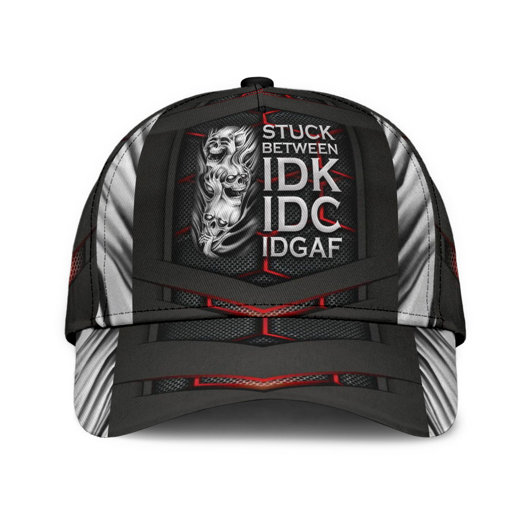 Skull Classic Cap, Gift for Skull Lovers Trucker Hats Custom Hats Gifts For Men & Women