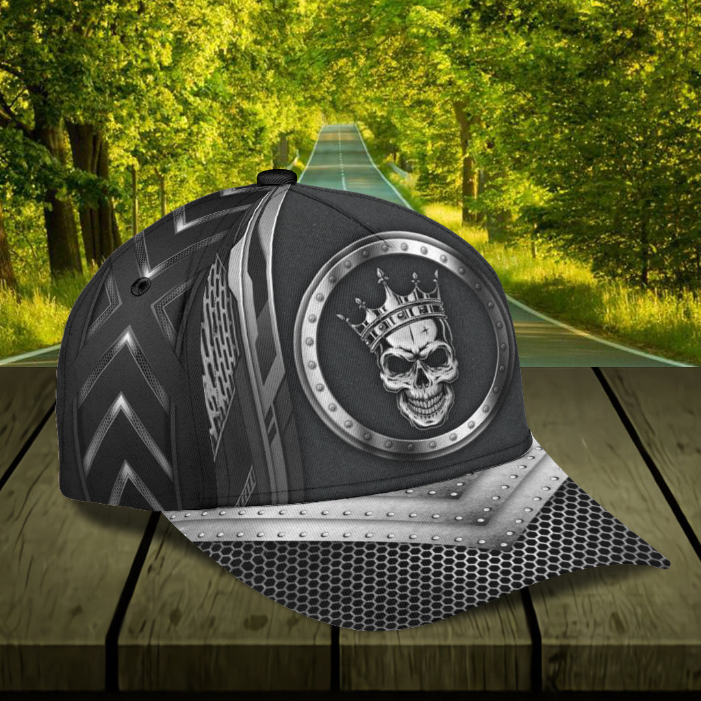 Skull Classic Cap, Gift for Skull Lovers Trucker Hats Custom Hats Gifts For Men & Women