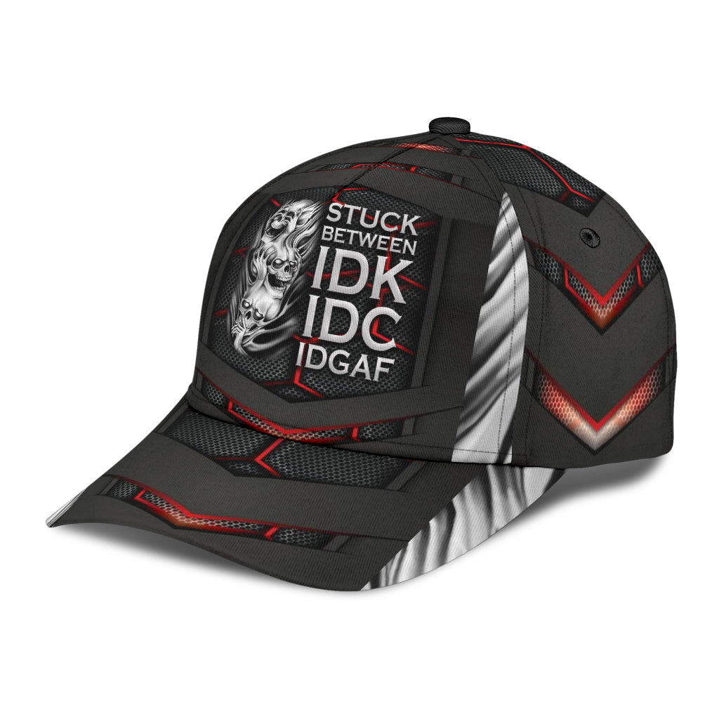 Skull Classic Cap, Gift for Skull Lovers Trucker Hats Custom Hats Gifts For Men & Women