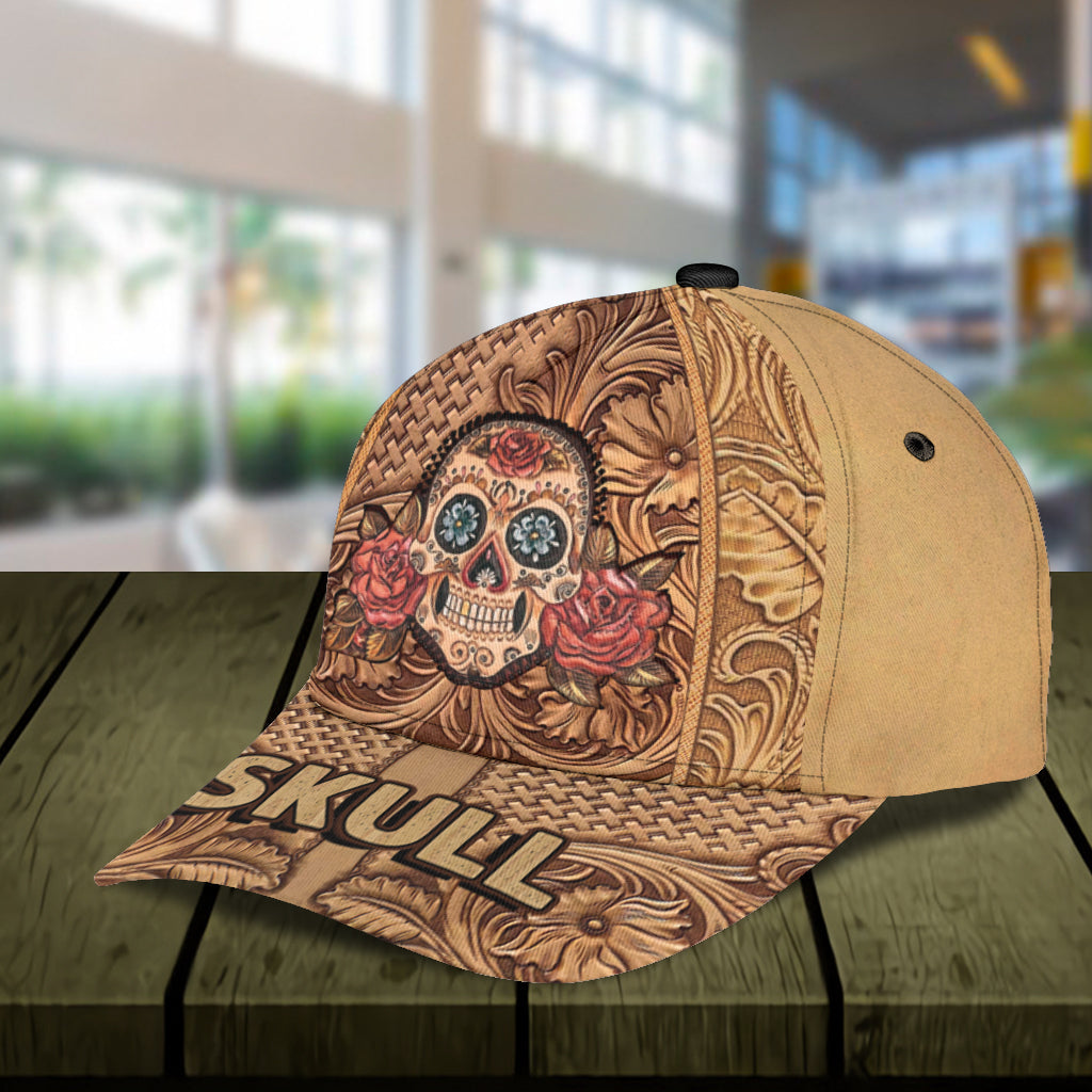 Skull Classic Cap, Gift for Skull Lovers Trucker Hats Custom Hats Gifts For Men & Women