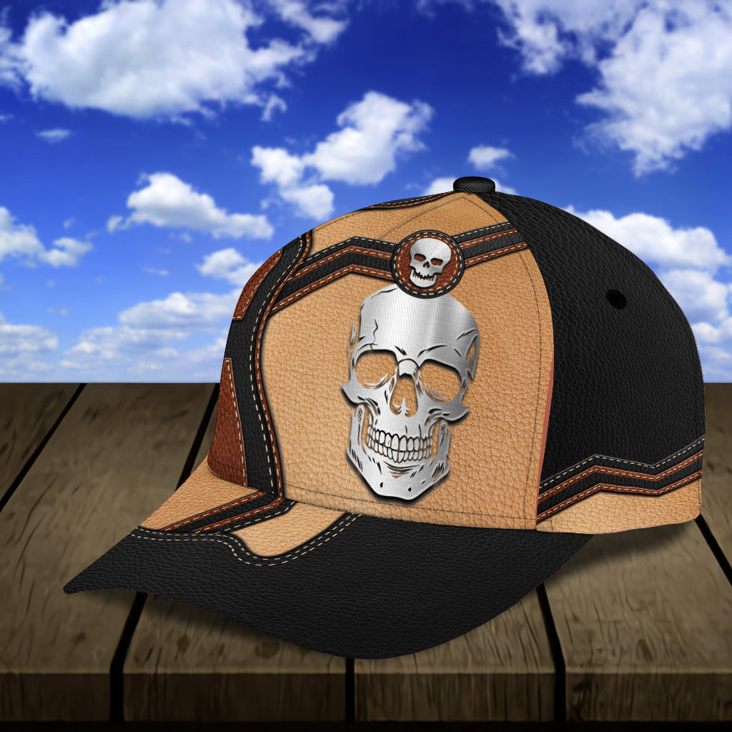 Skull Classic Cap, Gift for Skull Lovers Trucker Hats Custom Hats Gifts For Men & Women