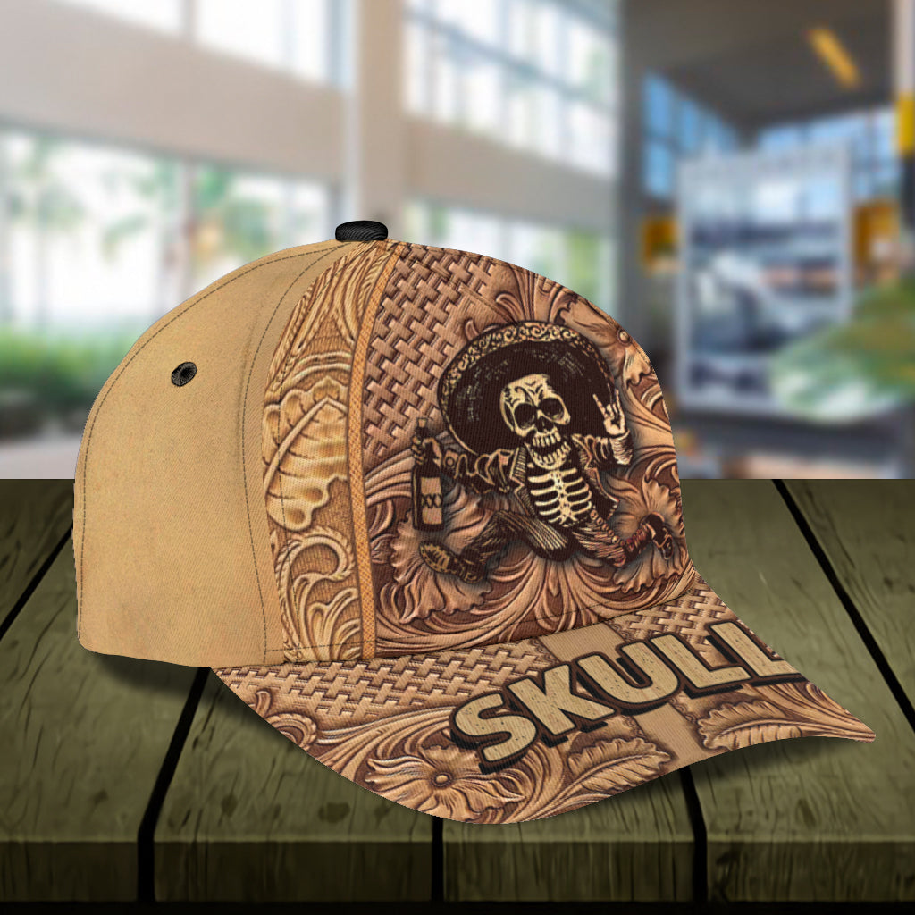 Skull Classic Cap, Gift for Skull Lovers Trucker Hats Custom Hats Gifts For Men & Women