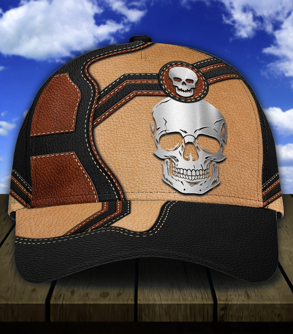 Skull Classic Cap, Gift for Skull Lovers Trucker Hats Custom Hats Gifts For Men & Women