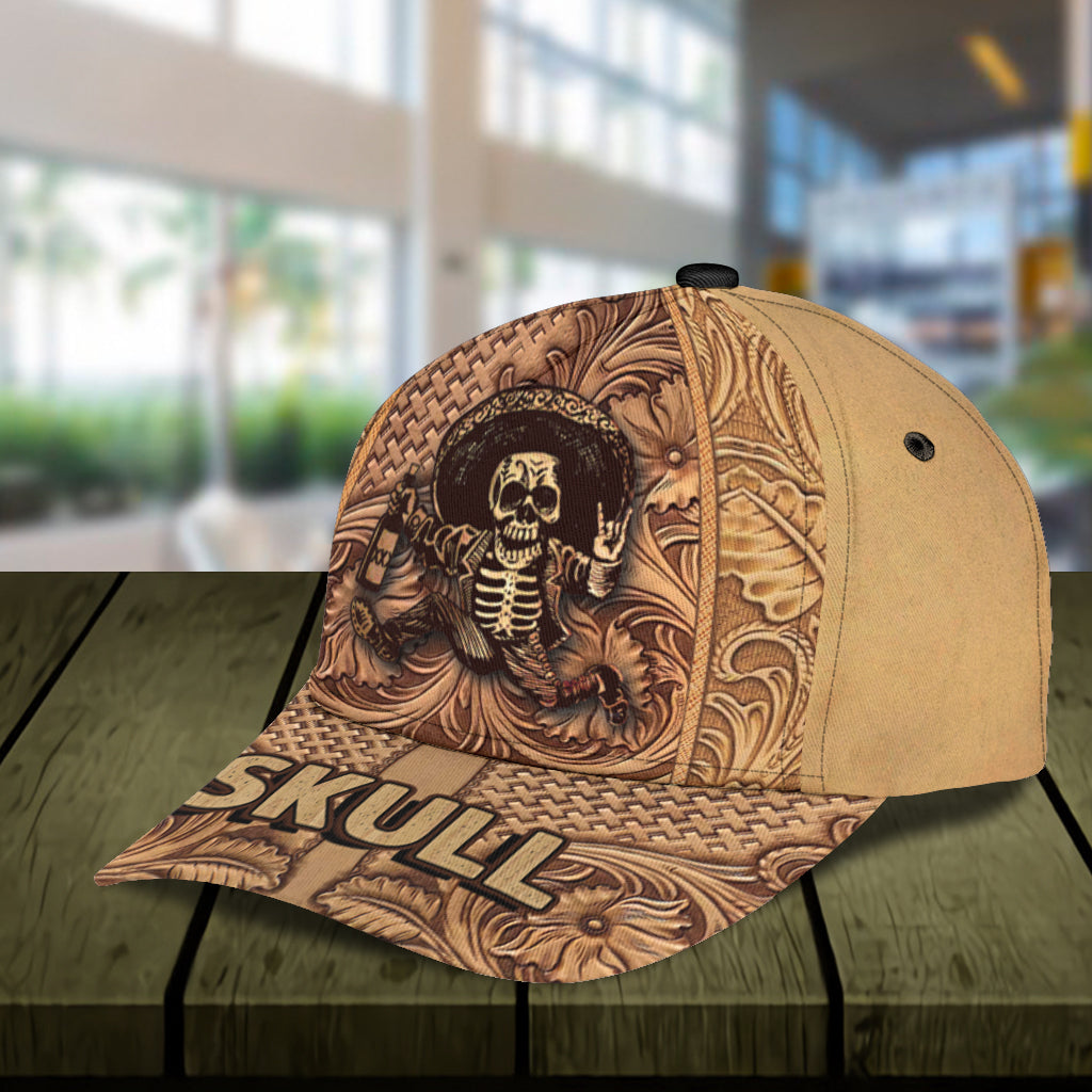 Skull Classic Cap, Gift for Skull Lovers Trucker Hats Custom Hats Gifts For Men & Women