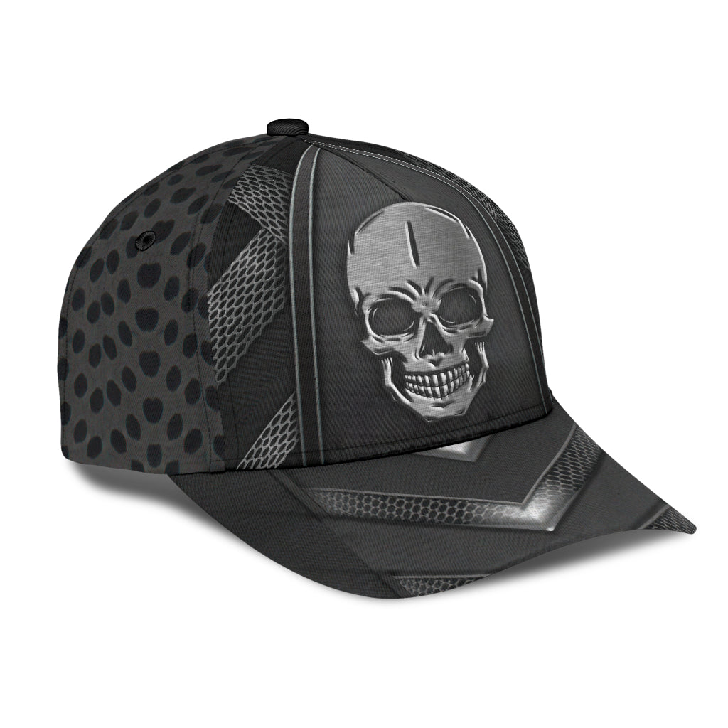 Skull Classic Cap, Gift for Skull Lovers Trucker Hats Custom Hats Gifts For Men & Women