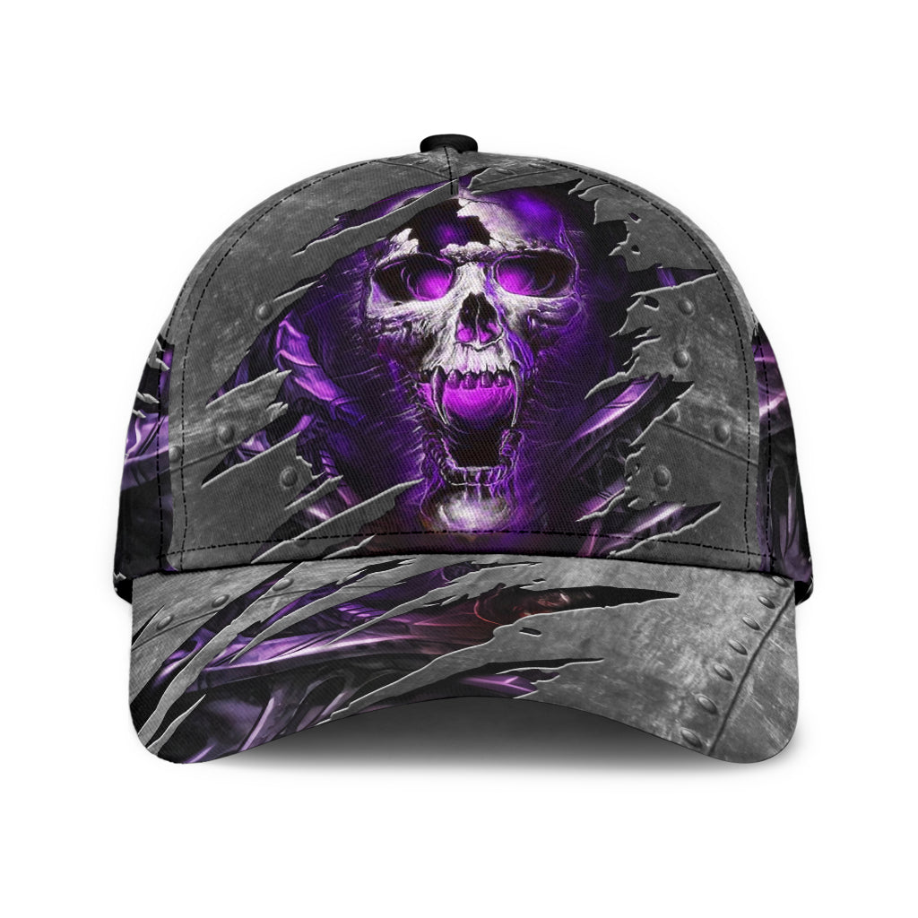 Skull Classic Cap, Gift for Skull Lovers Trucker Hats Custom Hats Gifts For Men & Women