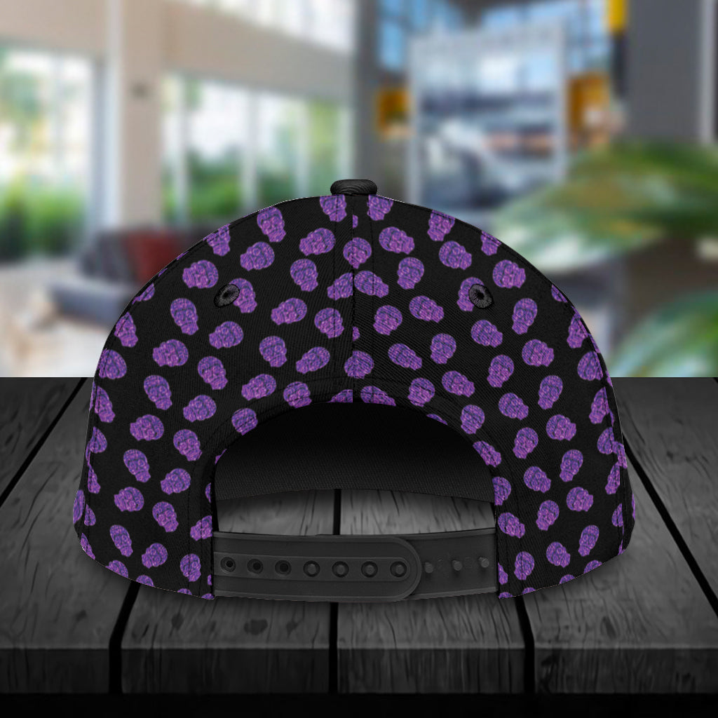 Skull Classic Cap, Gift for Skull Lovers Trucker Hats Custom Hats Gifts For Men & Women