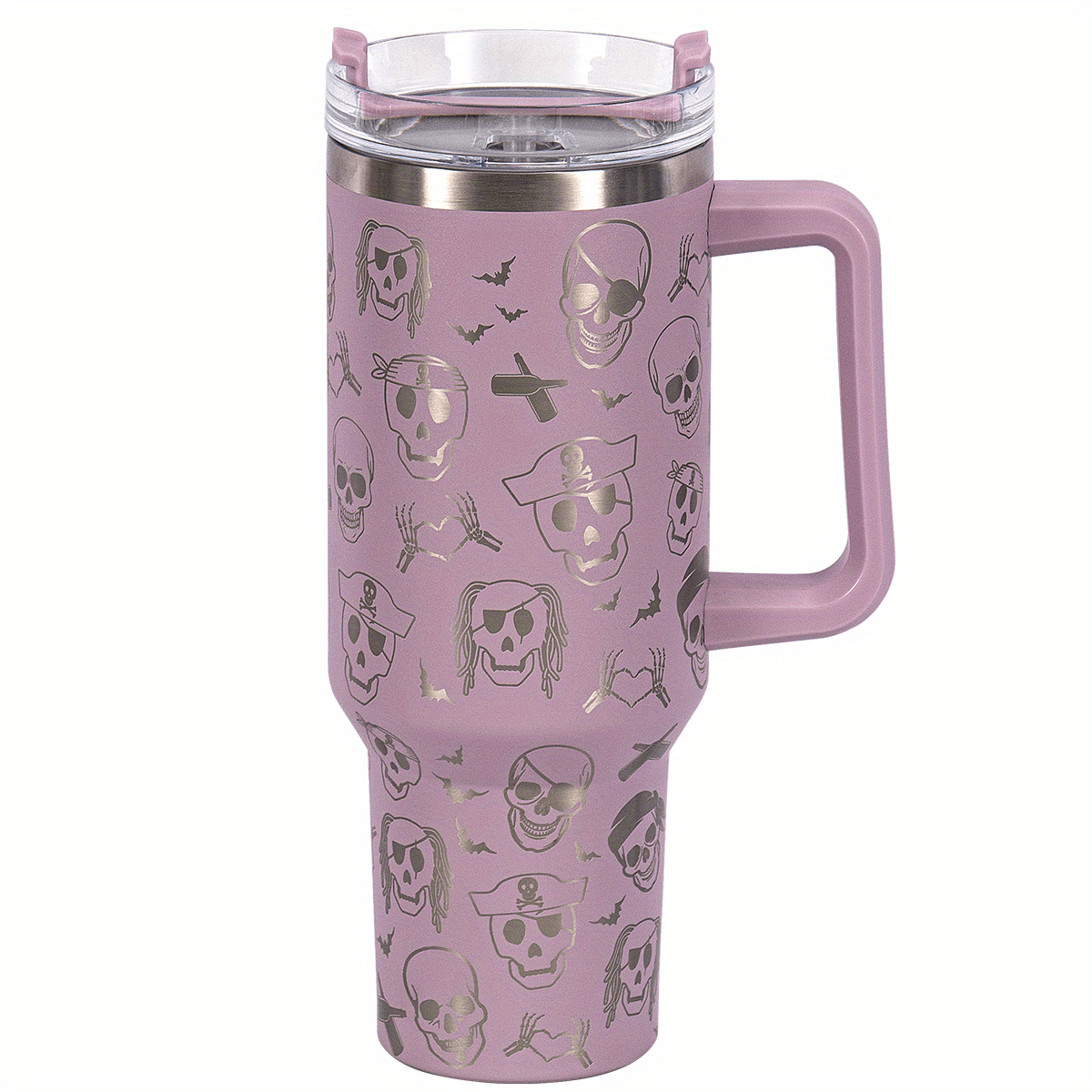 Skull Design Custom Stanley Cup 40 oz 30 oz Tumbler With HandleTVC2301655