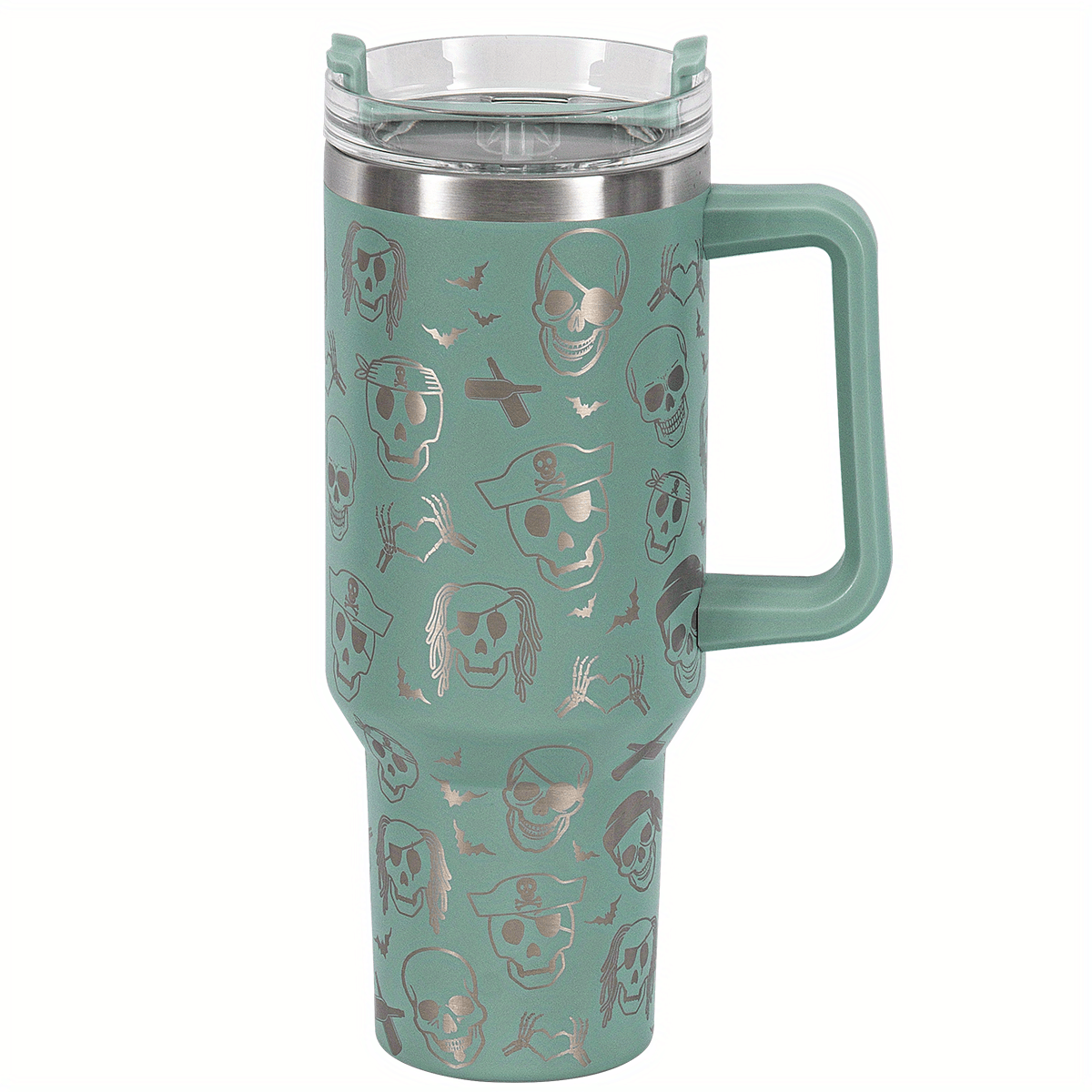 Skull Design Custom Stanley Cup 40 oz 30 oz Tumbler With HandleTVC2301655