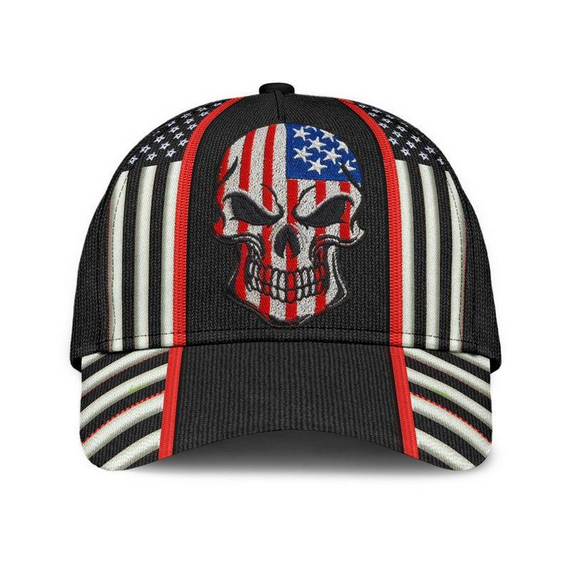 Skull Flag Rent Hat Classic Cap 3D For Summer, Human Cap, Trending Cap, American Cap Trucker Hats Custom Hats Gifts For Men & Women