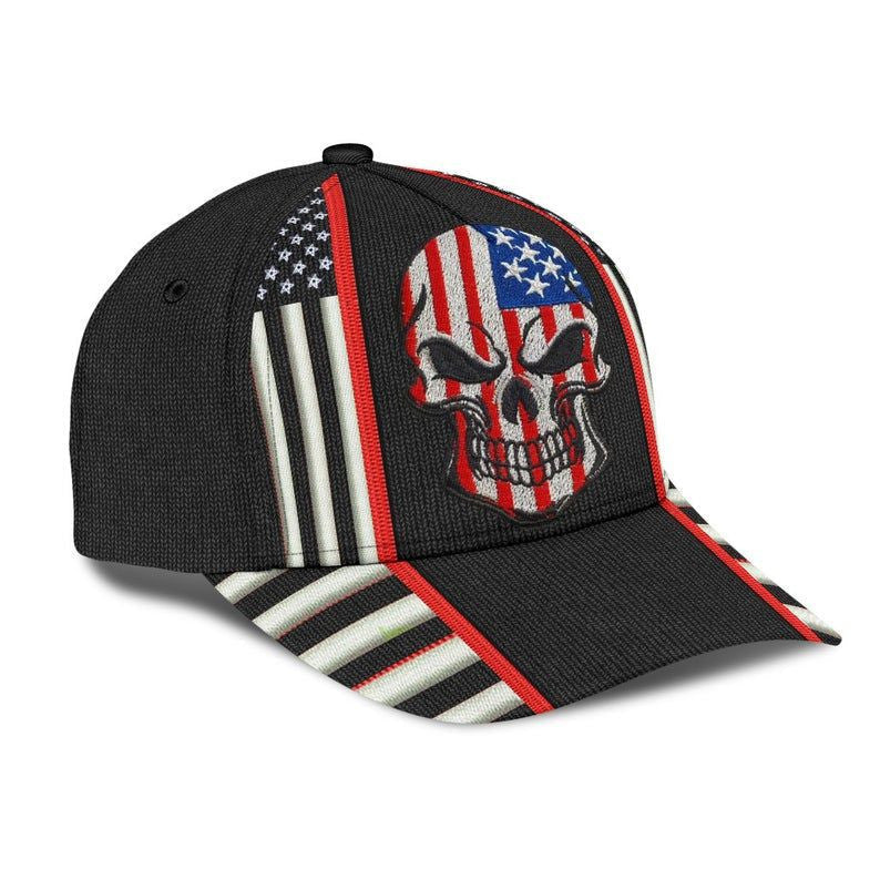 Skull Flag Rent Hat Classic Cap 3D For Summer, Human Cap, Trending Cap, American Cap Trucker Hats Custom Hats Gifts For Men & Women