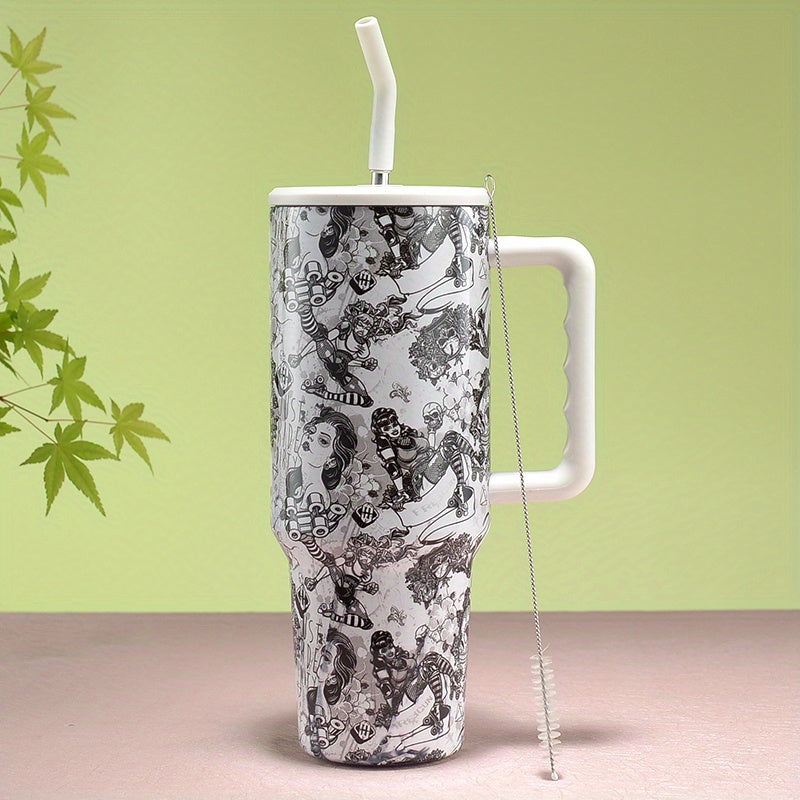 Skull Ghost Custom Stanley Cup 40 oz 30 oz Tumbler With HandleTVC2301654