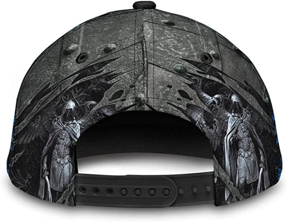 Skull Heart Blue Iron Attractive Style 3D Printed Unisex Hat Classic Cap Trucker Hats Custom Hats Gifts For Men & Women