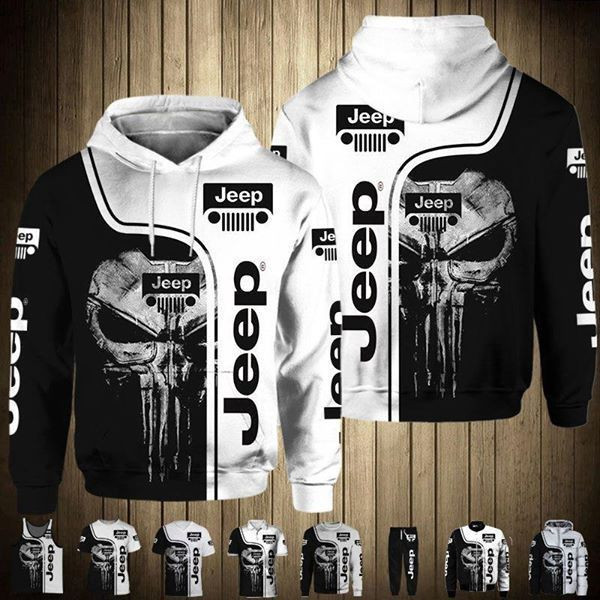 Skull Jeep My Way Of Life 3D All Over Print Hoodie, Zip Hoodie
