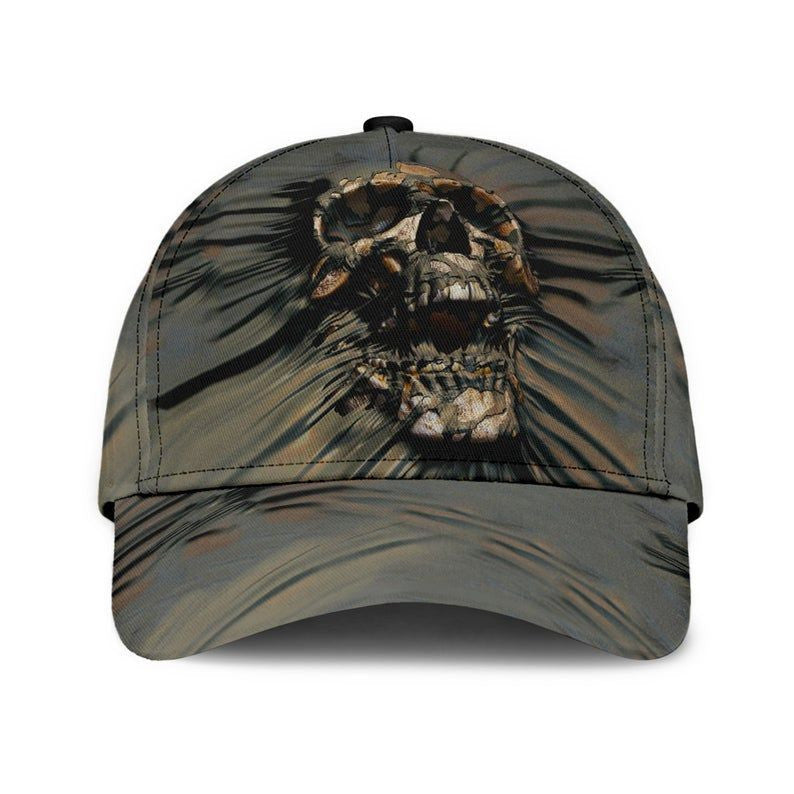 Skull Rip Hat Classic Cap Protect Cap 3D, Gift For Him, Human Cap, Trending Cap, American Cap Trucker Hats Custom Hats Gifts For Men & Women