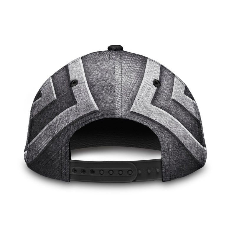 Skull Silver Metal Hat Classic Cap 3D Unisex Cap, Breathable Cap, Human Cap, Trending Cap, American Cap Trucker Hats Custom Hats Gifts For Men & Women
