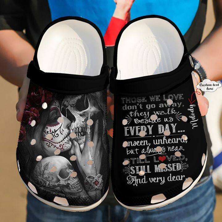 Skull - Skull Personalized Those We Love Clog Shoes For Men And Women