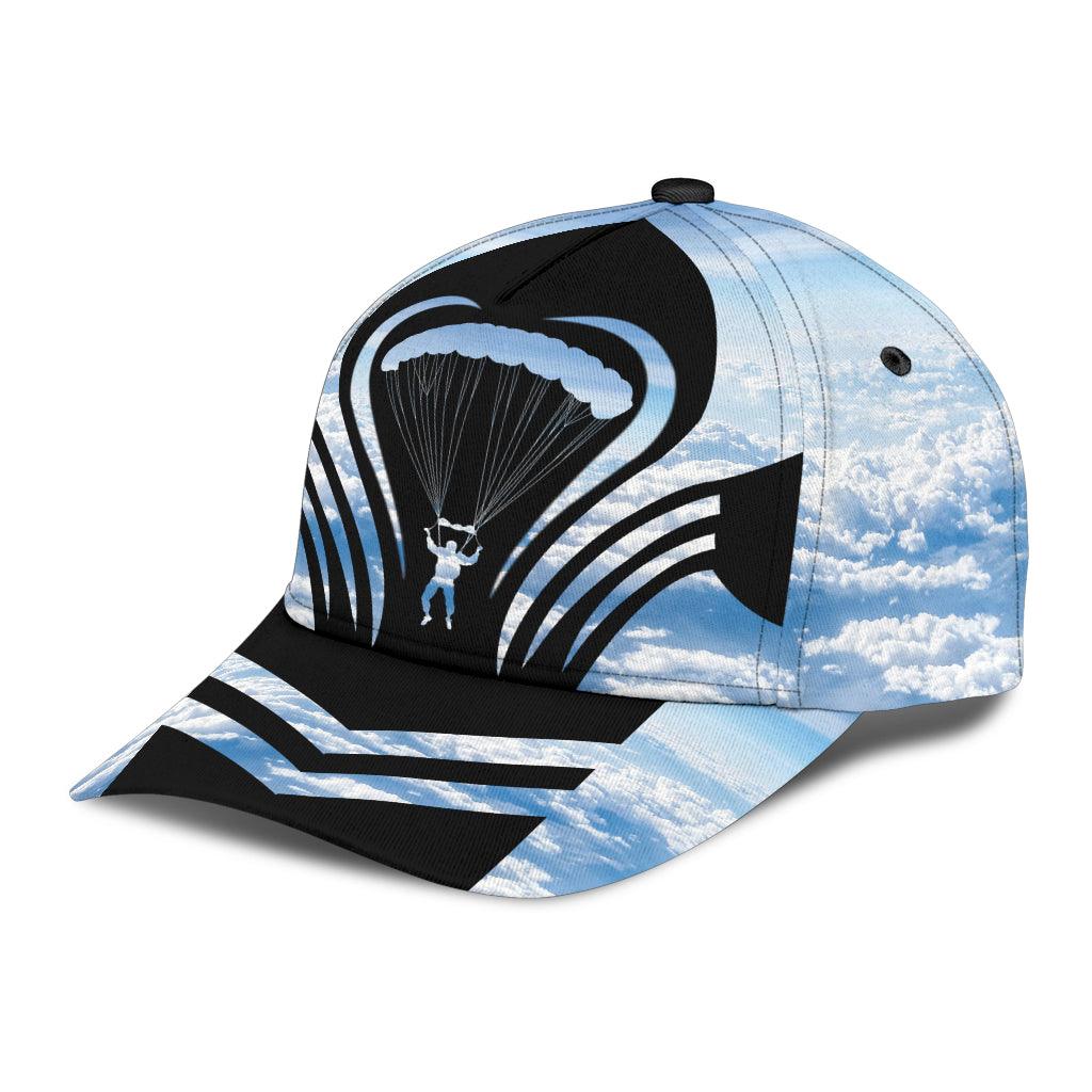 Skydiving Classic Cap, Gift for Skydiving Lovers, Skydiving Players Trucker Hats Custom Hats Gifts For Men & Women