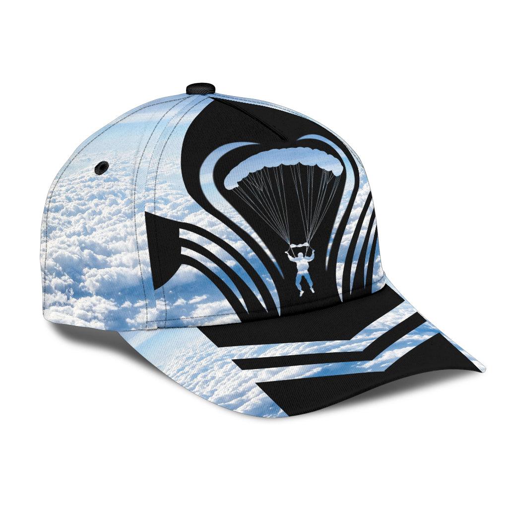 Skydiving Classic Cap, Gift for Skydiving Lovers, Skydiving Players Trucker Hats Custom Hats Gifts For Men & Women