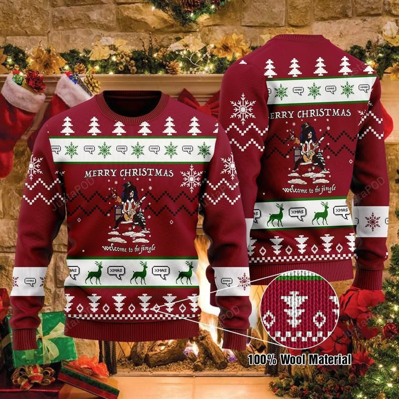 Slash Musician Gun N Rose Christmas For Unisex Ugly Christmas Sweater Adult 3D Funny Matching for family
