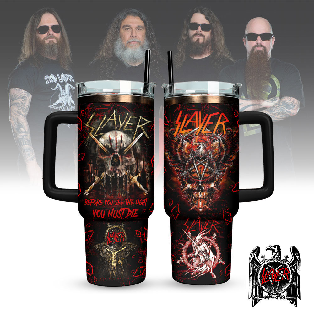 Slayer Band Custom Stanley Cup 40 oz 30 oz Tumbler With HandleTVC2301128