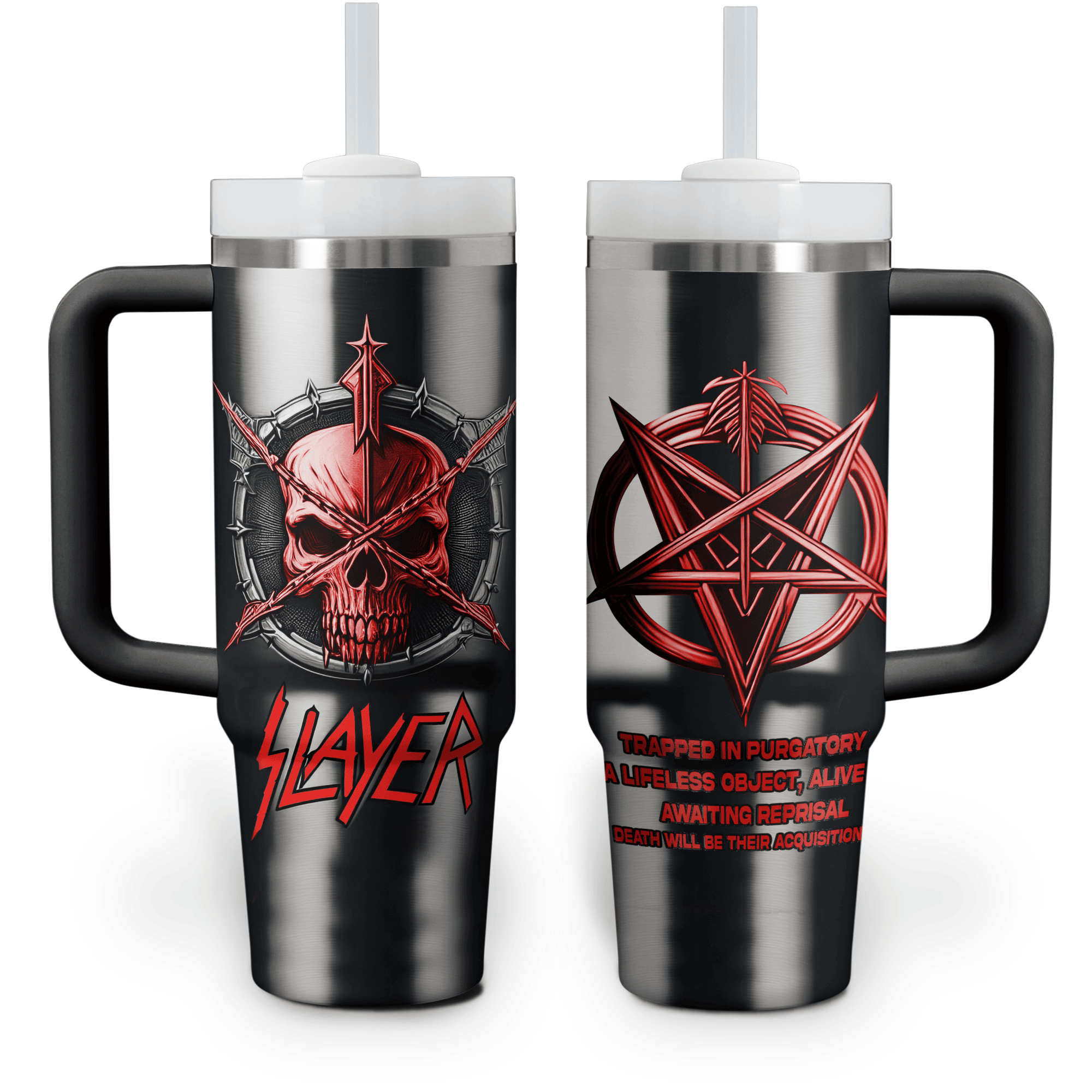 Slayer Music Custom Stanley Cup 40 oz 30 oz Tumbler With HandleTVC2301770 - Image 2