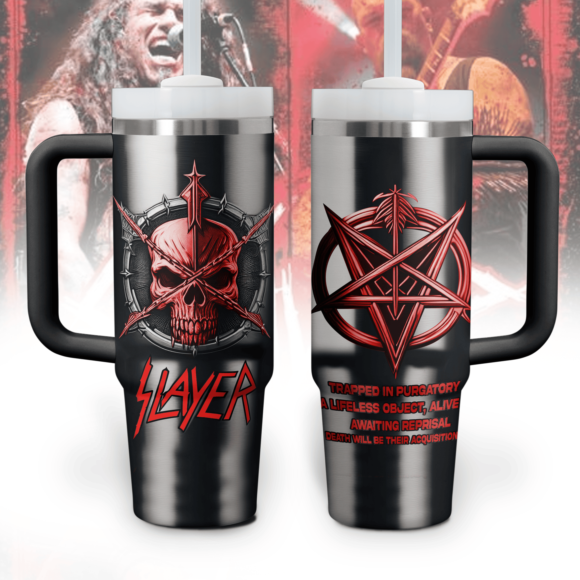 Slayer MusicCustom Stanley Cup 40 oz 30 oz Tumbler With HandleTVC2301524