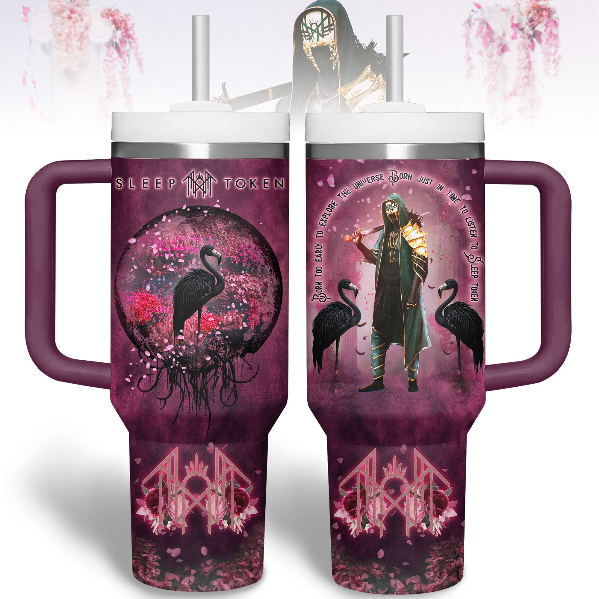 Sleep Token Music Custom Stanley Cup 40 oz 30 oz Tumbler With HandleTVC2301243