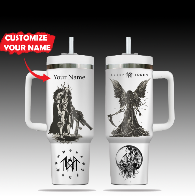 Sleep Token Music Custom Stanley Cup 40 oz 30 oz Tumbler With HandleTVC2301290