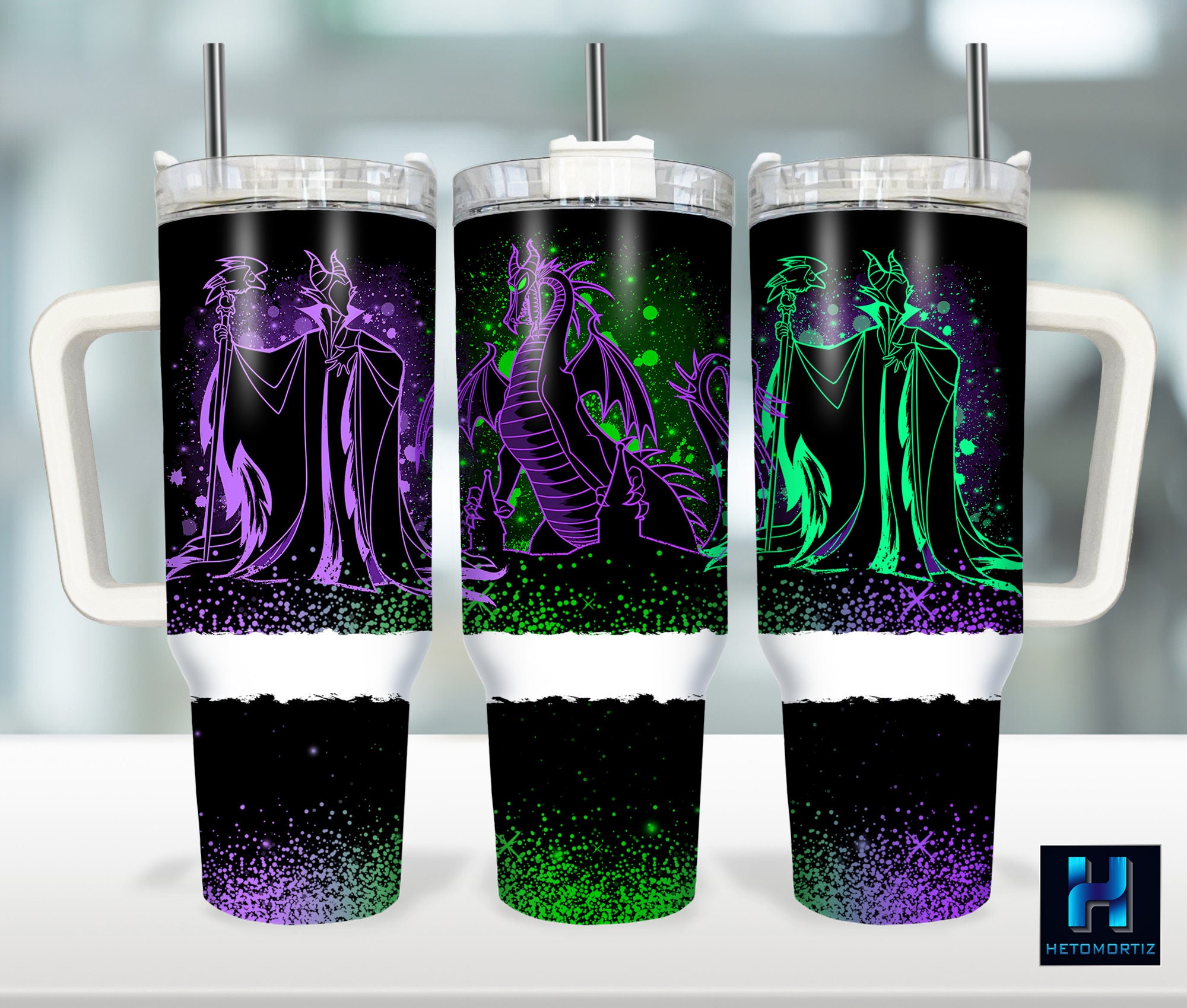 Sleeping Beauty Maleficent Disney Cartoon Custom Stanley Cup 40 oz 30 oz Tumbler With HandleTVC2301967