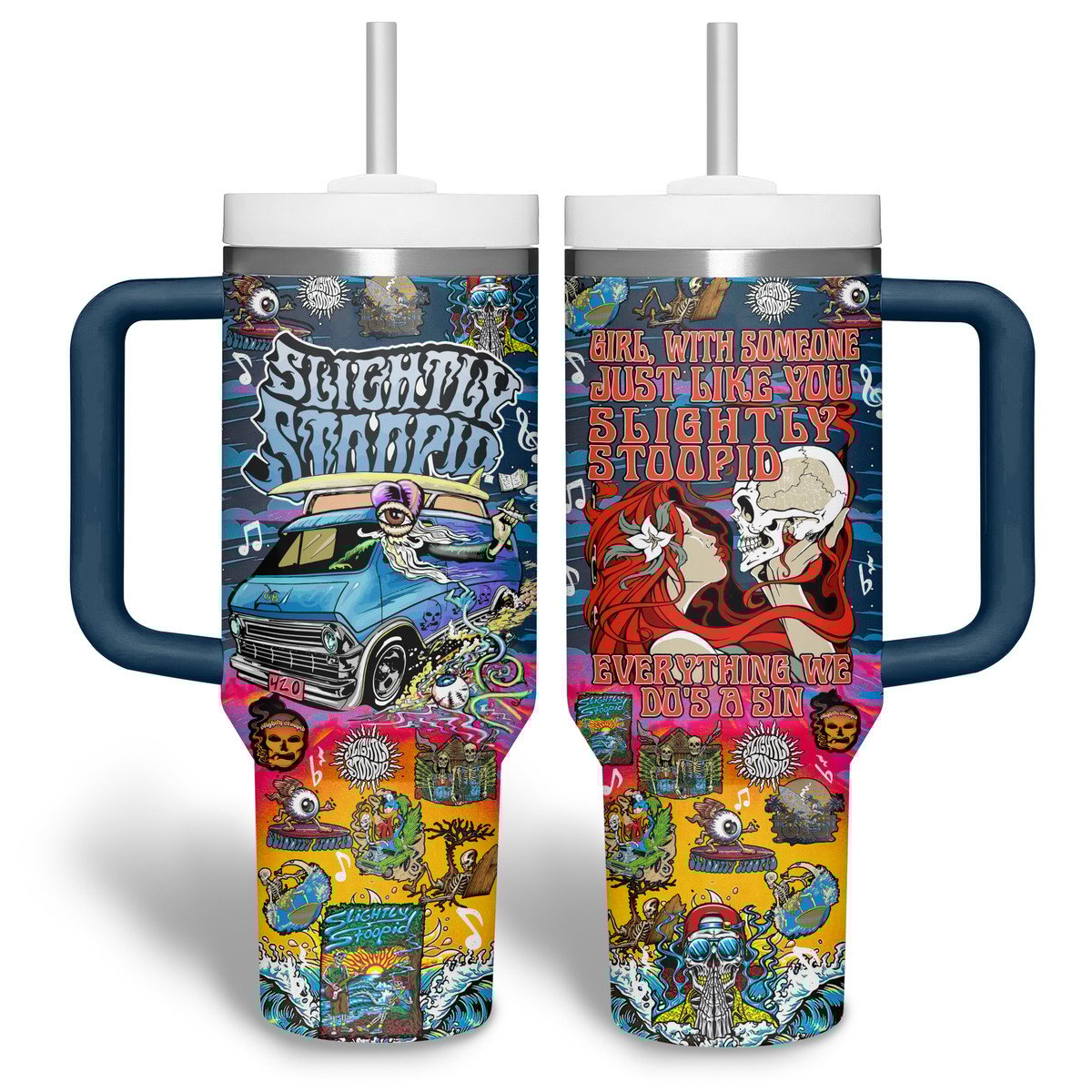 Slightly Stoopid Music Custom Stanley Cup 40 oz 30 oz Tumbler With HandleTVC2301308