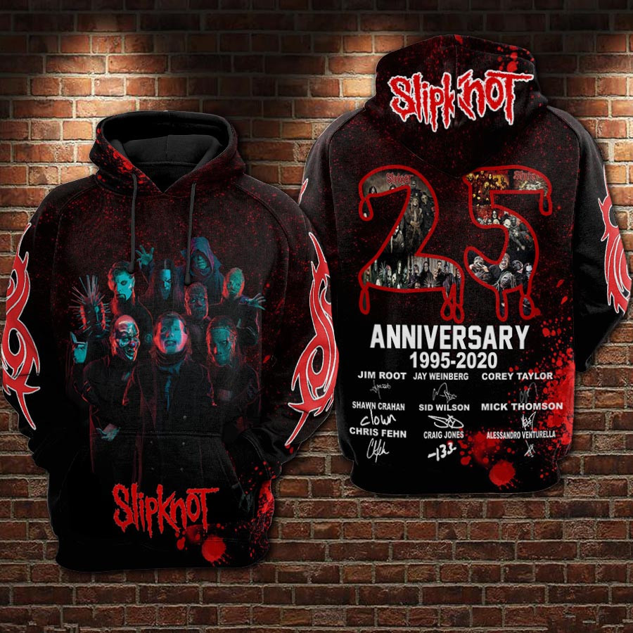Slipknot 3D All Over Print Hoodie, Zip Hoodie