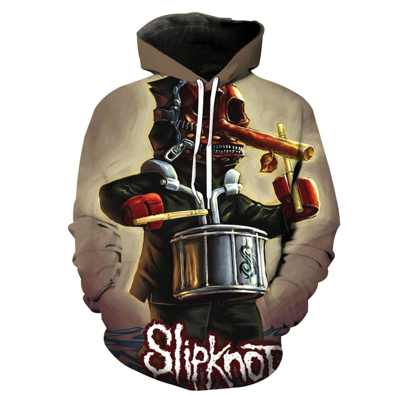 Slipknot 3D All Over Print Hoodie, Zip Hoodie