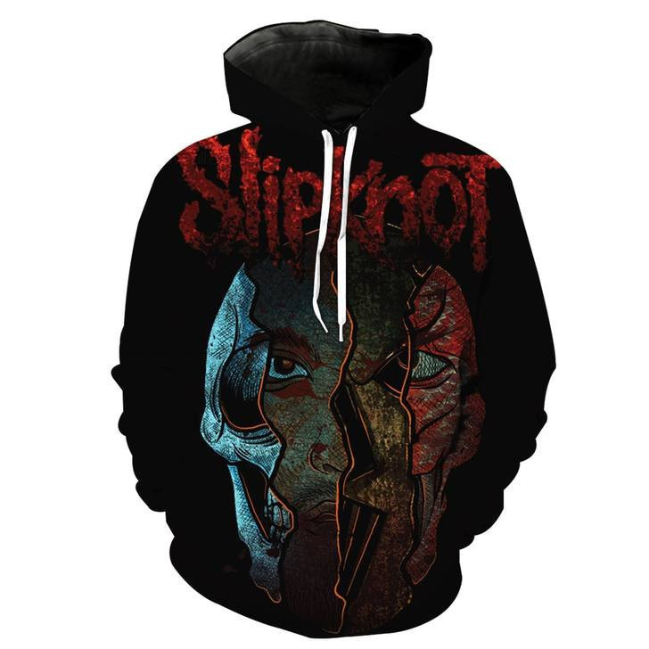 Slipknot 3D All Over Print Hoodie, Zip Hoodie
