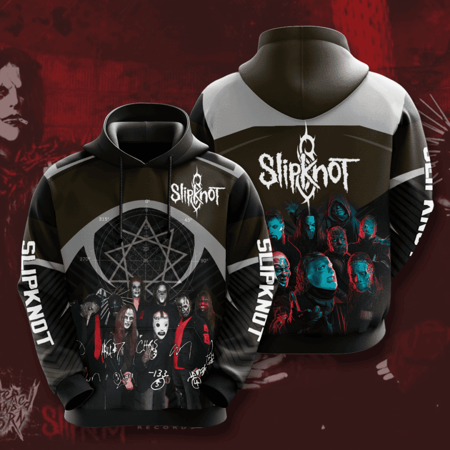 Slipknot 3D All Over Print Hoodie, Zip Hoodie