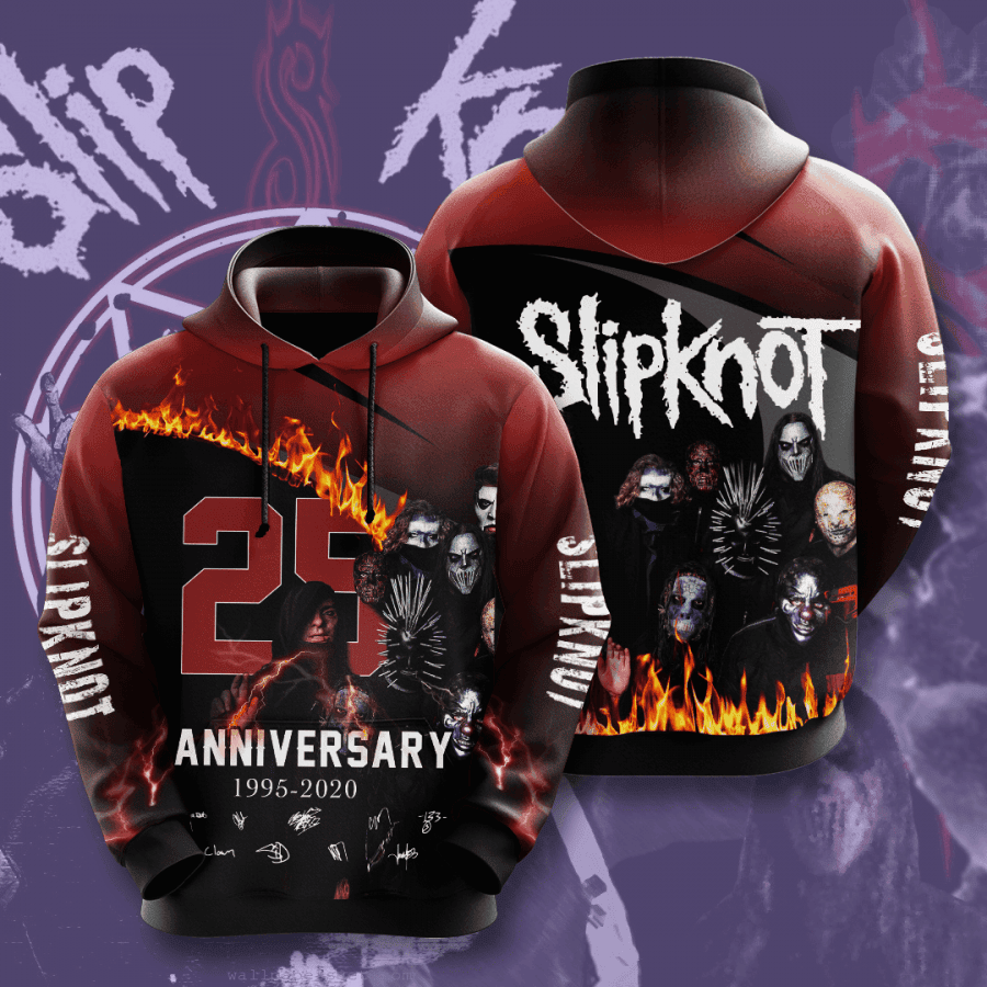 Slipknot 3D All Over Print Hoodie, Zip Hoodie