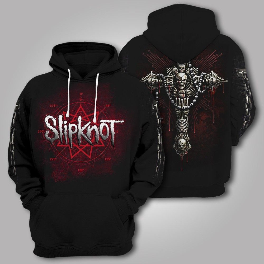 Slipknot Band 3D All Over Print Hoodie, Zip Hoodie