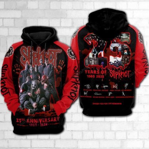Slipknot Band 3D All Over Print Hoodie, Zip Hoodie