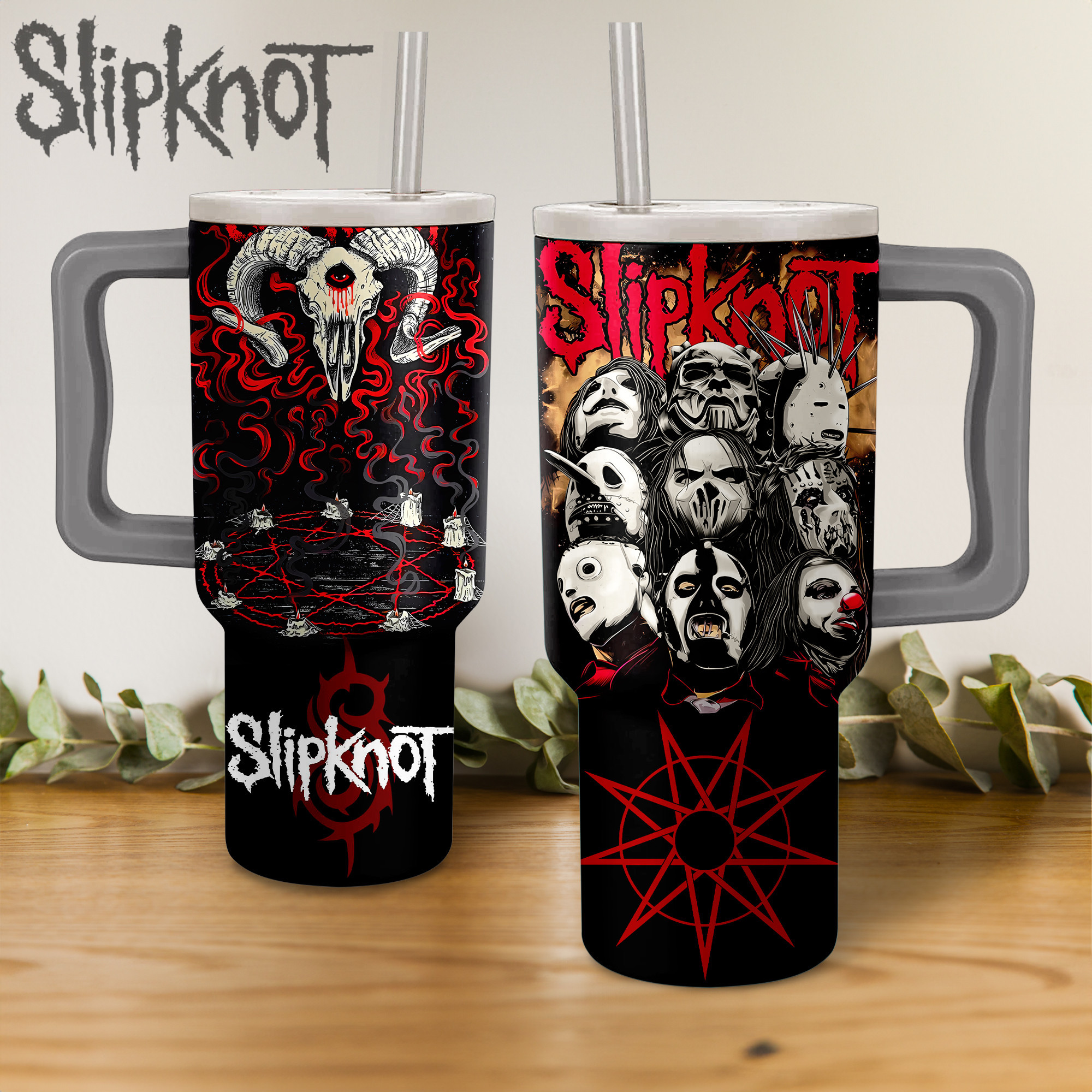Slipknot Band Music Custom Stanley Cup 40 oz 30 oz Tumbler With HandleTVC2301151