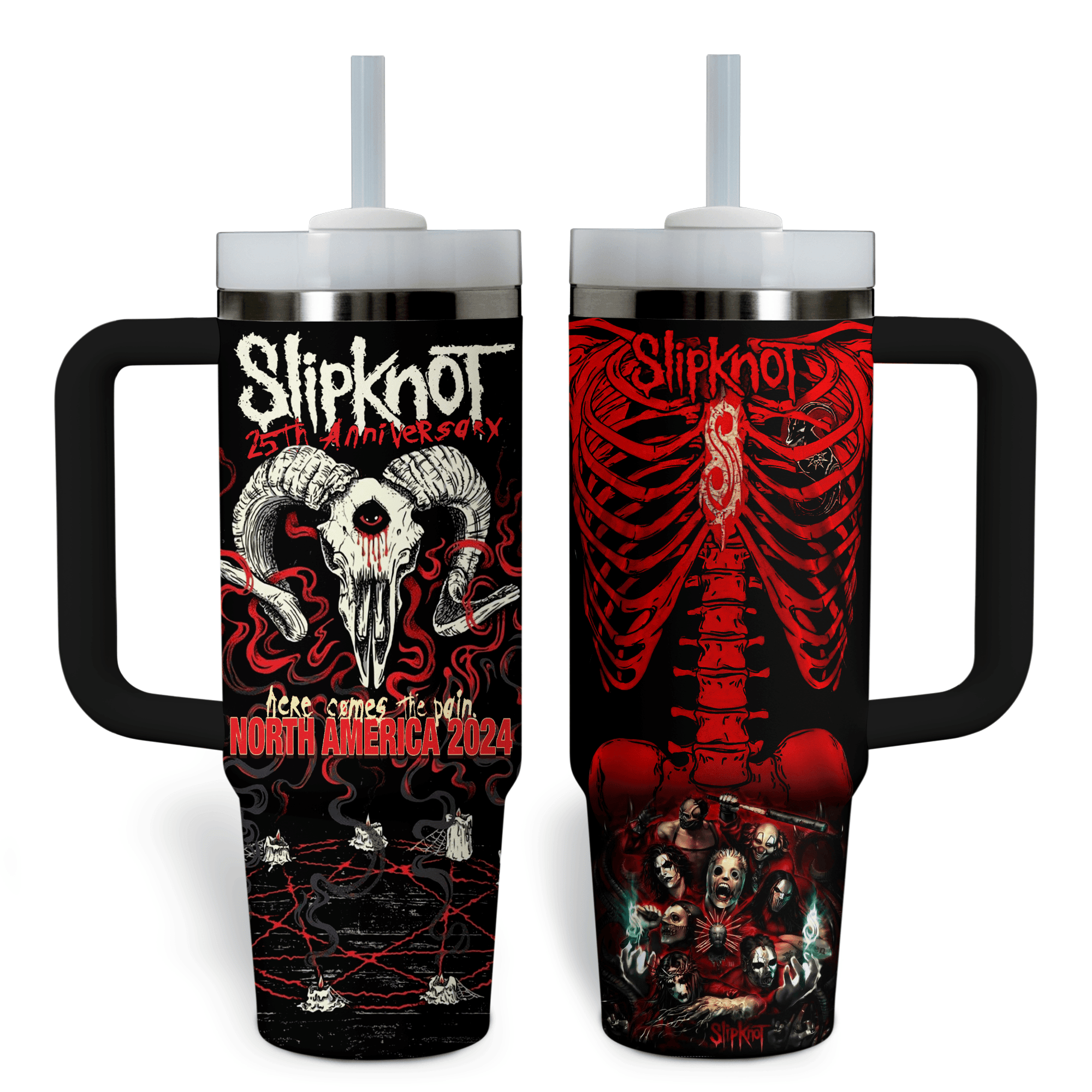 Slipknot Band Music Custom Stanley Cup 40 oz 30 oz Tumbler With HandleTVC2301772