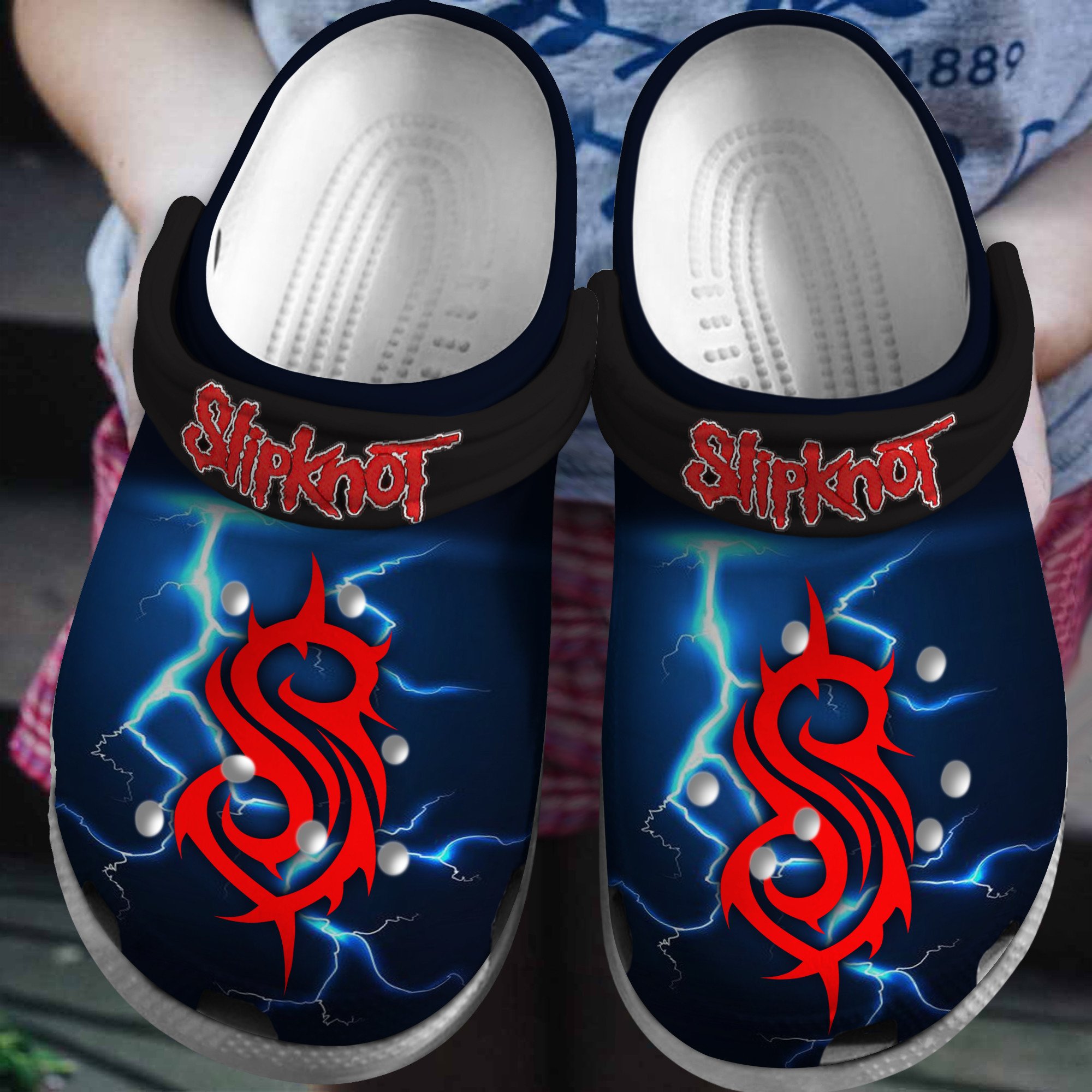 Slipknot Music Crocs Crocband Clogs Shoes Comfortable For Men Women and Kids