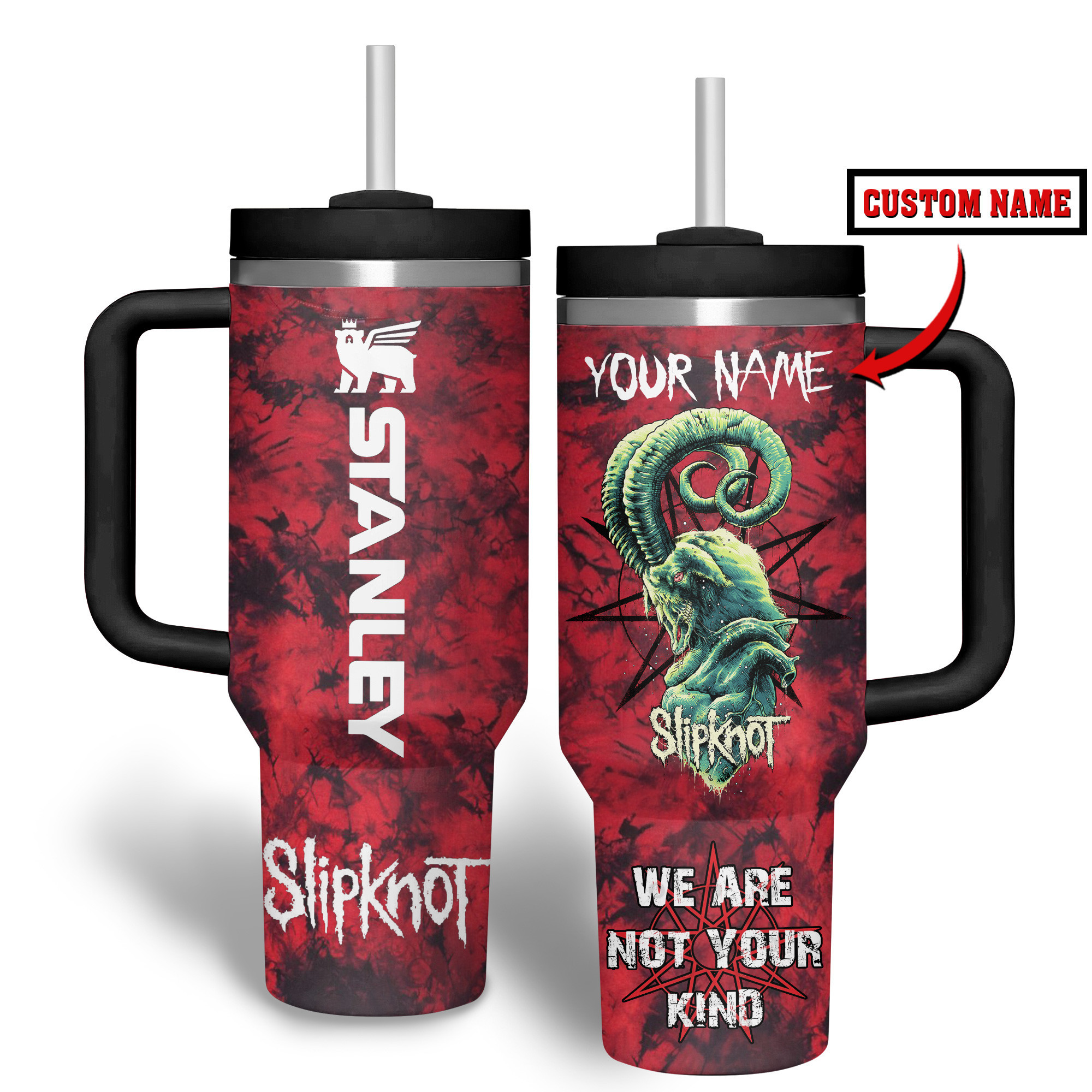 Slipknot Music Custom Stanley Cup 40 oz 30 oz Tumbler With HandleTVC2301179 - Image 2