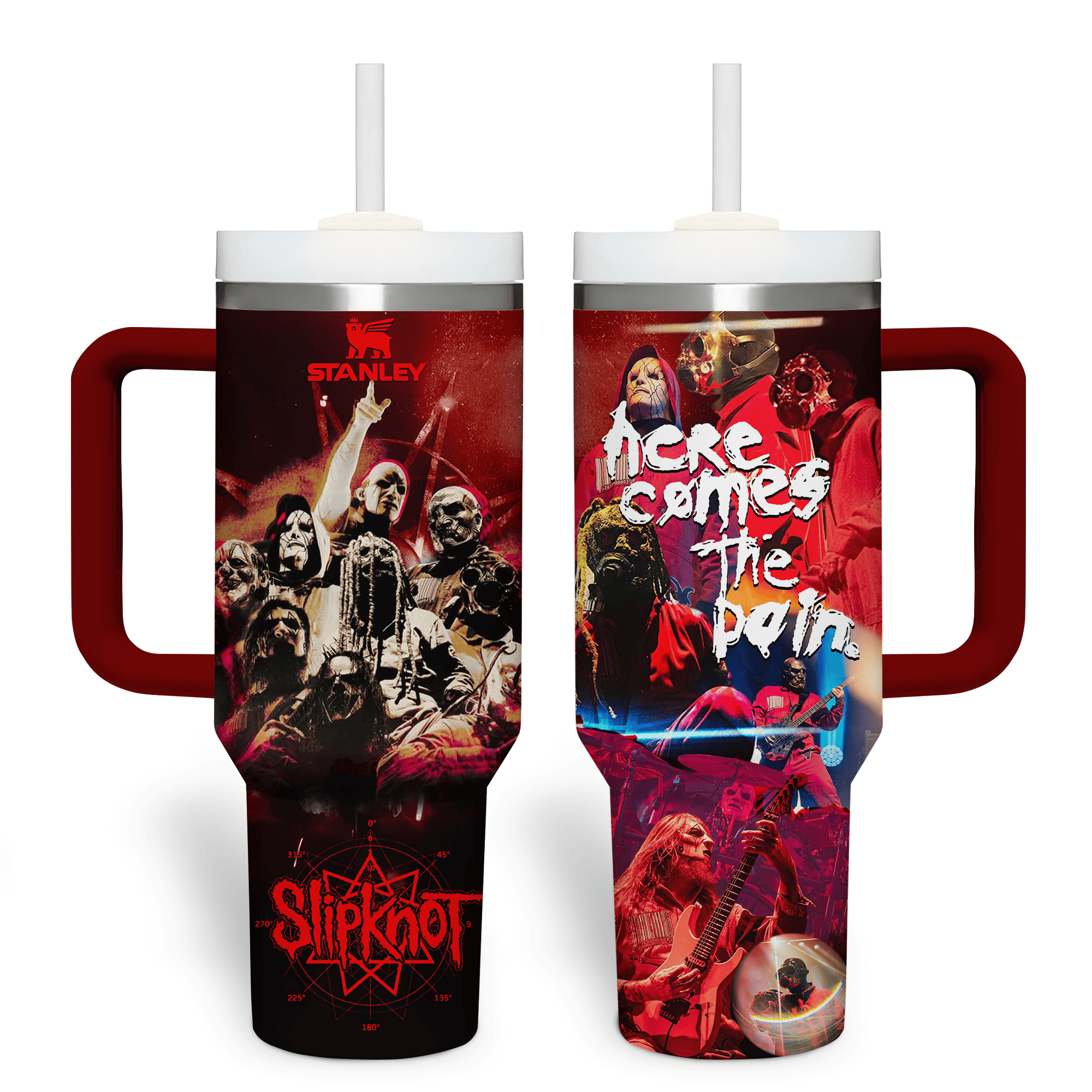 Slipknot Music Custom Stanley Cup 40 oz 30 oz Tumbler With HandleTVC2301309 - Image 2